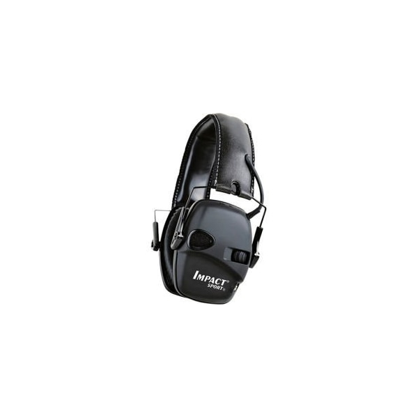 Howard Leight 1030942 Impact Sport Folding Electronic Earmuff, Black, NRR 22 dB
